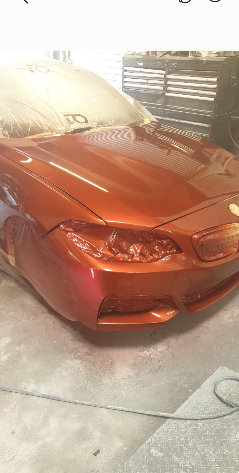 Finished car body repair result near me